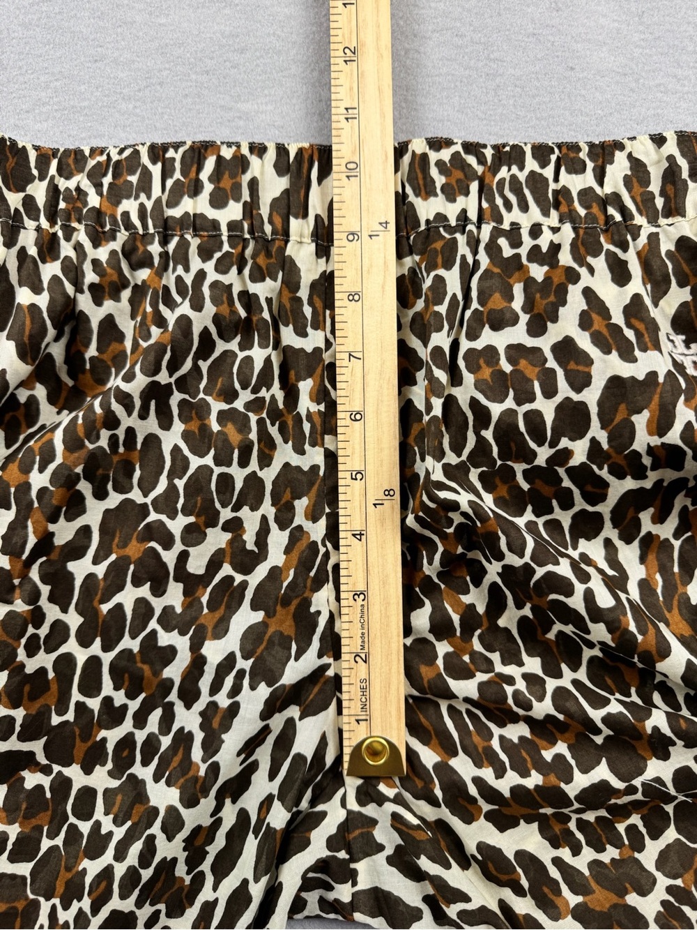 TORY BURCH Women’s Leopard Print 100% Cotton Beach Pants Size Small NWT $298 - Picture 11 of 14